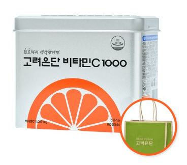 고려은단 비타민C 1000 + 쇼핑백